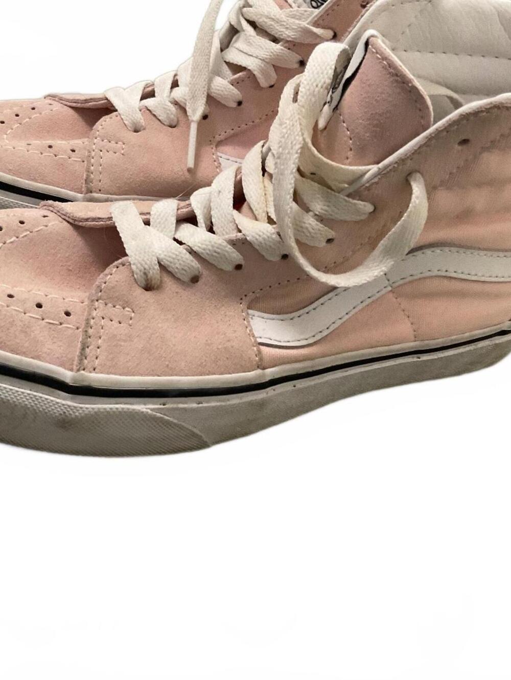 Vans Sk8 Hi Light Pink High Top Sneakers ❤